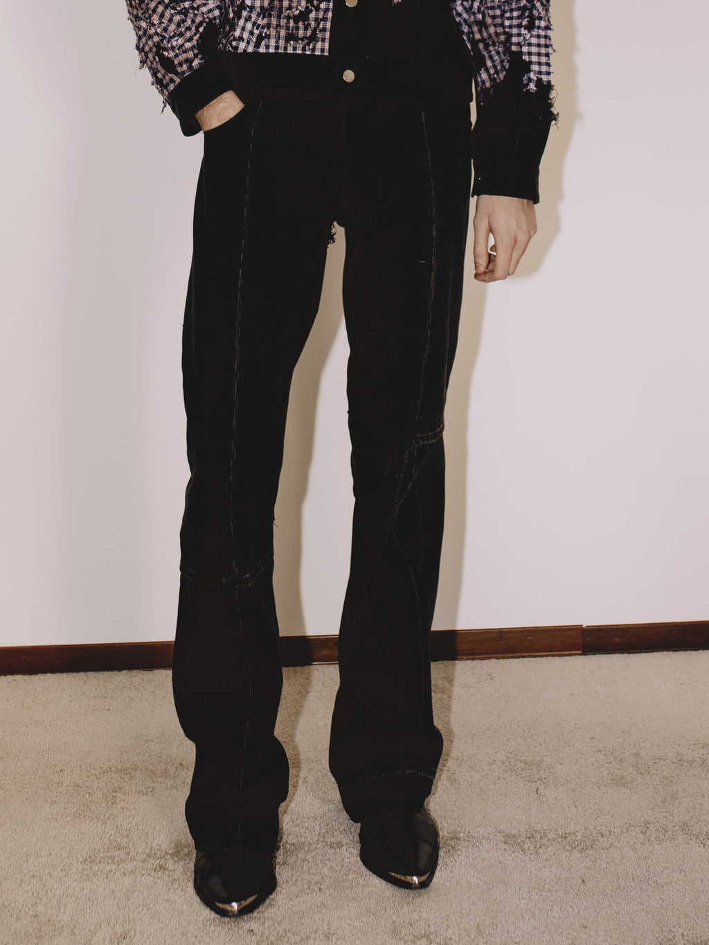 Wounds Bootcut Jeans