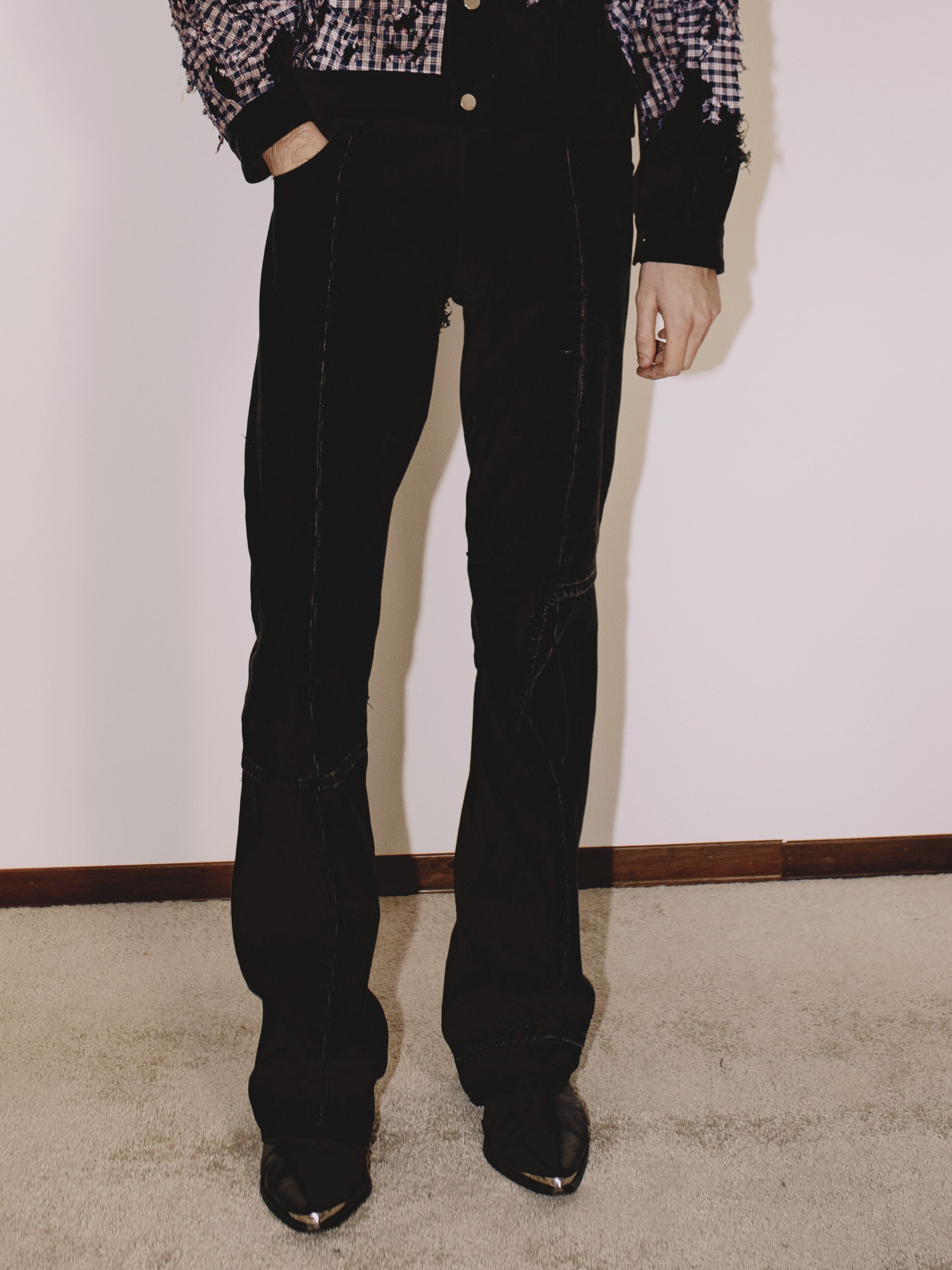 Wounds Bootcut Jeans