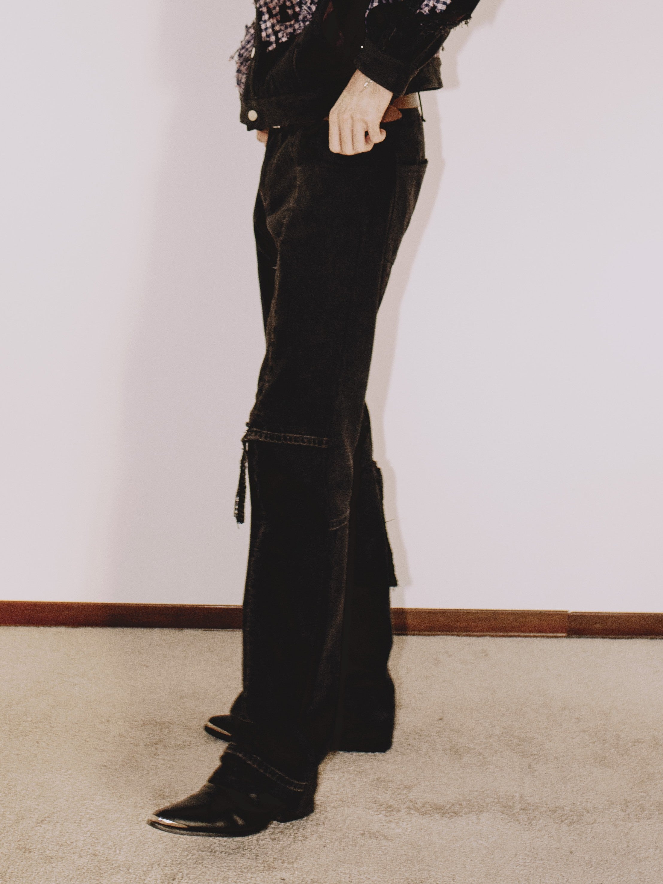 Wounds Bootcut Jeans